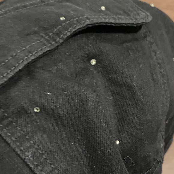 Ava & Viv Black Button-Up Shirt - Picture 4 of 4